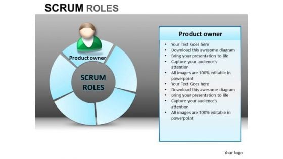 PowerPoint Template Corporate Teamwork Scrum Process Ppt Design