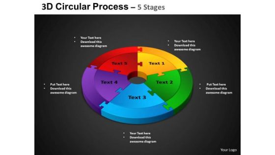 PowerPoint Template Cycle Process Circular Process Ppt Slidelayout