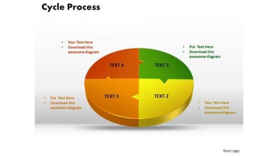 PowerPoint Template Cycle Process Graphic Ppt Design