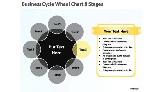 PowerPoint Template Diagram Business Cycle Ppt Theme