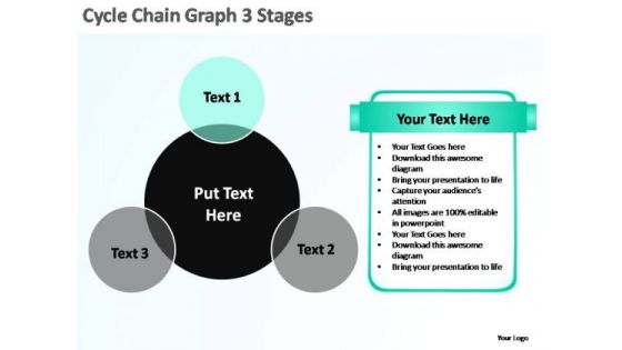 PowerPoint Template Diagram Chain Ppt Design