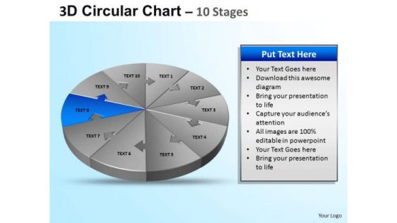 PowerPoint Template Diagram Circular Ppt Design