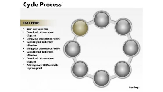 PowerPoint Template Diagram Cycle Process Ppt Presentation