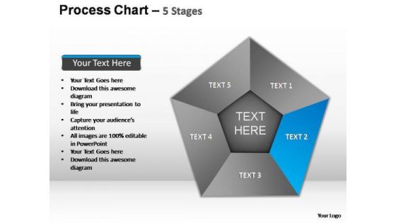 PowerPoint Template Diagram Cyclical Process Ppt Slide