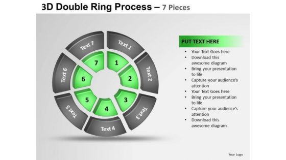 PowerPoint Template Diagram Double Ring Ppt Themes