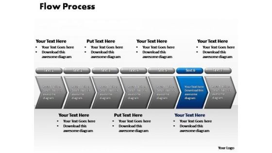 PowerPoint Template Diagram Flow Process Ppt Slide