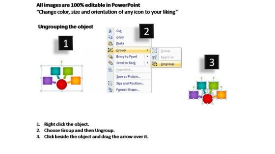 PowerPoint Template Diagram Forces Models Ppt Backgrounds