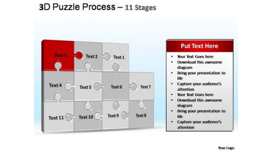 PowerPoint Template Diagram Puzzle Process Ppt Designs