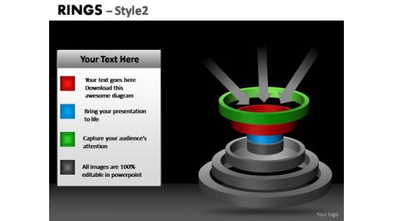 PowerPoint Template Diagram Ring Chart Ppt Backgrounds