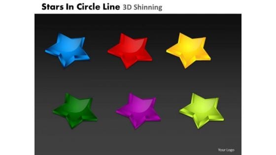 PowerPoint Template Diagram Stars In Circle Ppt Layouts PowerPoint Template Diagram Stars In Circle Ppt Layouts