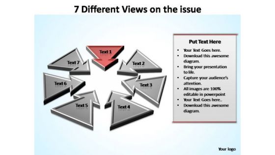 PowerPoint Template Diagram Views Ppt Theme