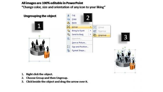 PowerPoint Template Diagram World Business Ppt Slides