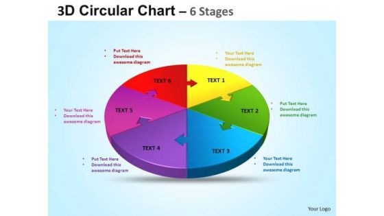 PowerPoint Template Editable Circular Ppt Slide