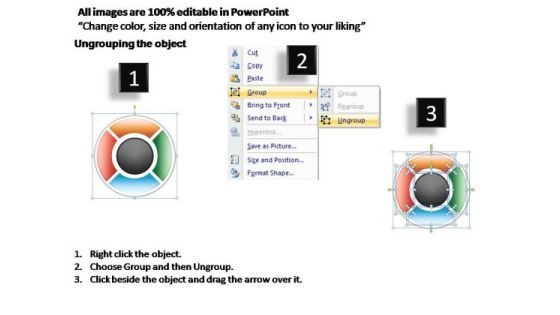 PowerPoint Template Editable Circular Process Ppt Backgrounds Slide02