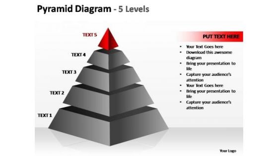 PowerPoint Template Editable Cone Diagram Ppt Design Slides