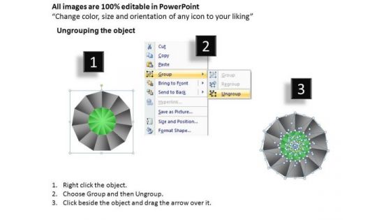 PowerPoint Template Editable Pie Chart Ppt Design