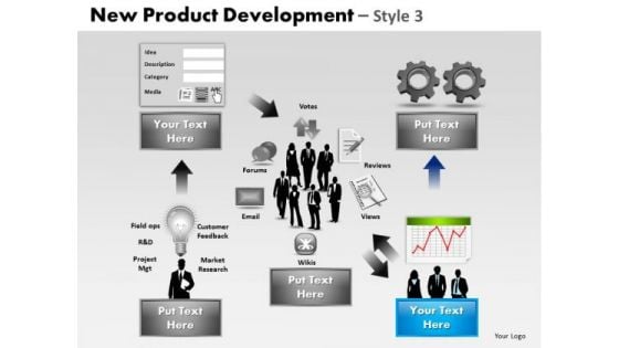 PowerPoint Template Editable Product Development Ppt Slides