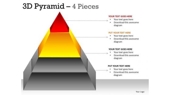 PowerPoint Template Editable Pyramid Ppt Themes