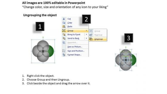 PowerPoint Template Editable Venn Diagram Ppt Theme