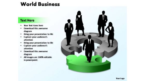 PowerPoint Template Editable World Business Ppt Slides