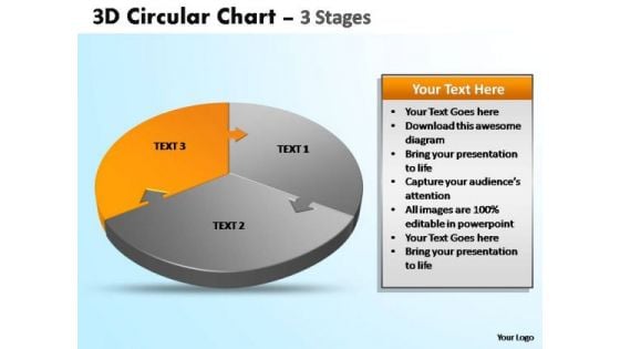 PowerPoint Template Education Circular Ppt Slide