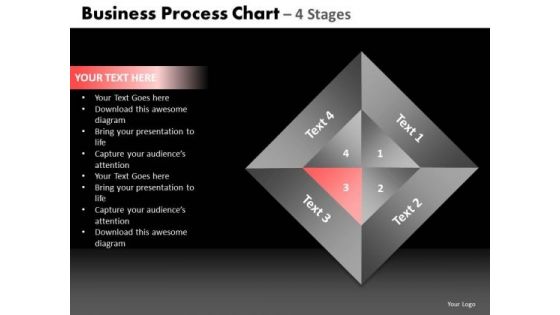 PowerPoint Template Global Quadrant Diagram Ppt Theme