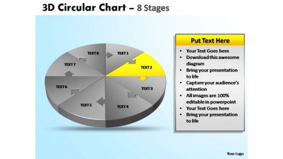 PowerPoint Template Graphic Circular Ppt Slide