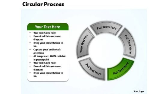 PowerPoint Template Graphic Circular Process Ppt Designs