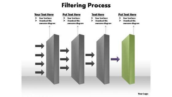 PowerPoint Template Growth Filtering Process Ppt Themes