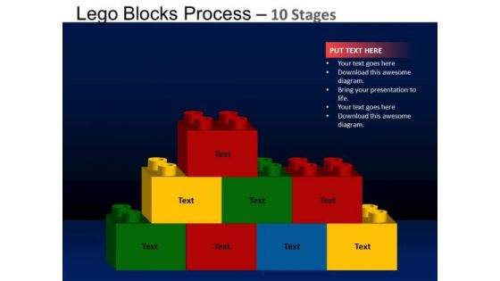 PowerPoint Template Growth Lego Blocks Ppt Layouts