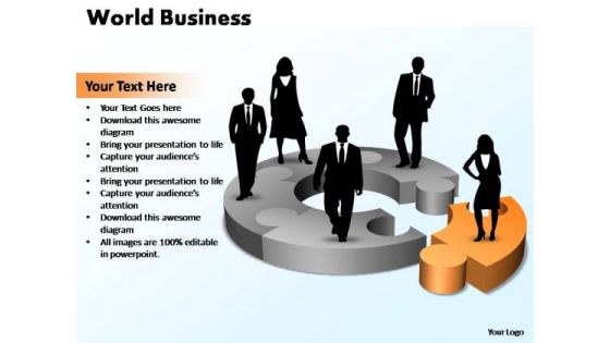 PowerPoint Template Growth World Business Ppt Slides