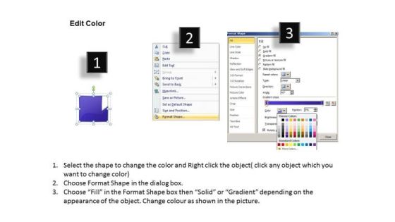 PowerPoint Template Illustration Of Six Sequential Steps Process Image Slide03