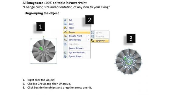 PowerPoint Template Image Pie Chart Ppt Template
