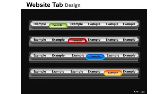 PowerPoint Template Image Website Ppt Process