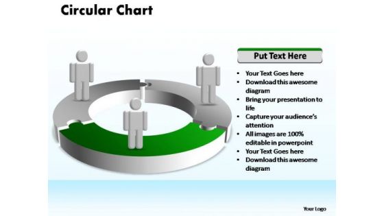 PowerPoint Template Leadership Circular Ppt Presentation