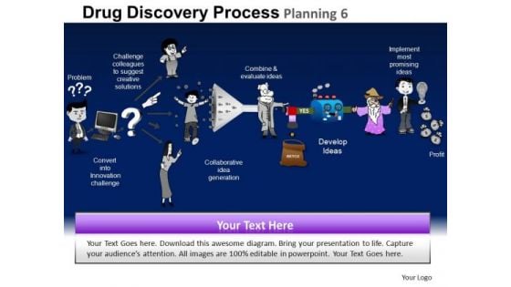 PowerPoint Template Leadership Drug Discovery Ppt Layout