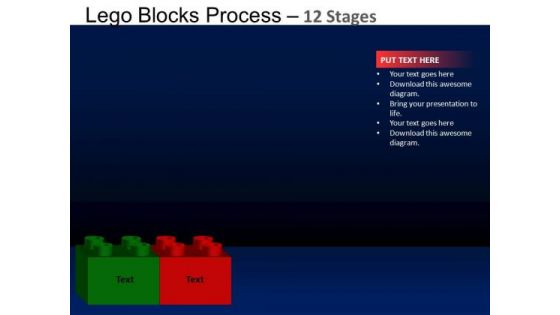 PowerPoint Template Leadership Lego Blocks Ppt Backgrounds