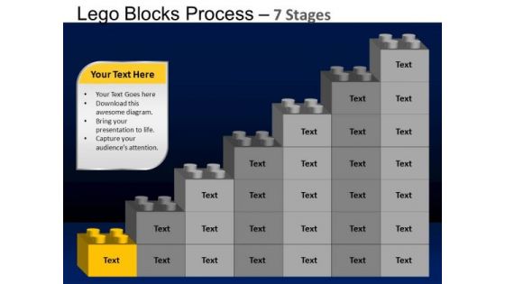 PowerPoint Template Leadership Lego Blocks Ppt Slide Designs