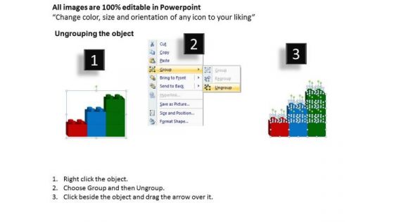 PowerPoint Template Lego Blocks Process Success Ppt Themes