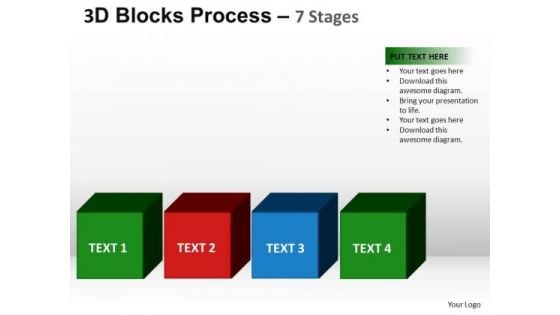 PowerPoint Template Marketing Building Blocks Ppt Slides