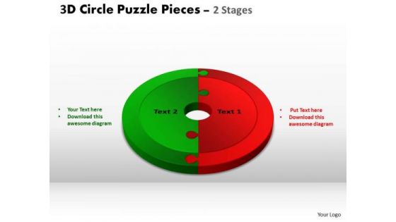 PowerPoint Template Marketing Circle Puzzle Ppt Presentation Designs