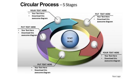 PowerPoint Template Marketing Circular Ppt Designs