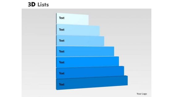 PowerPoint Template Marketing List Ppt Process