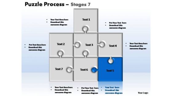 PowerPoint Template Marketing Puzzle Ppt Themes