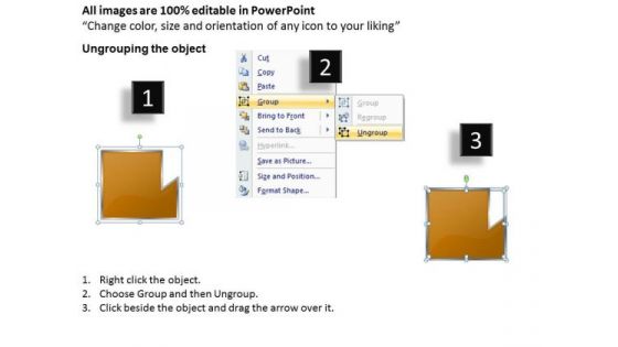 PowerPoint Template Multicolored Sequential Flow Ishikawa Diagram Business Design