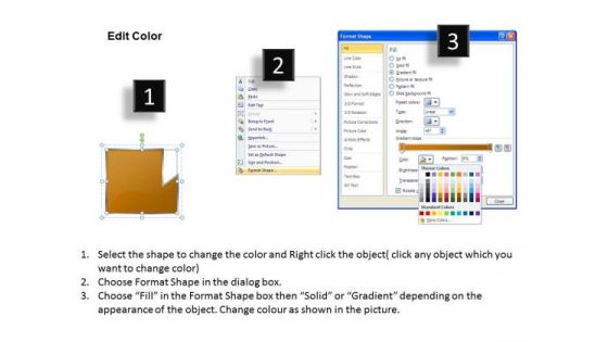 PowerPoint Template Multicolored Sequential Flow Ishikawa Diagram Business Design