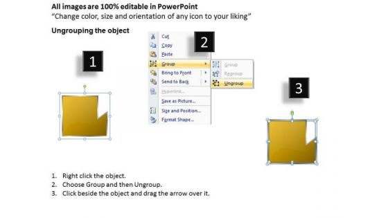 PowerPoint Template Multicolored Sequential Flow Ishikawa Diagram Design