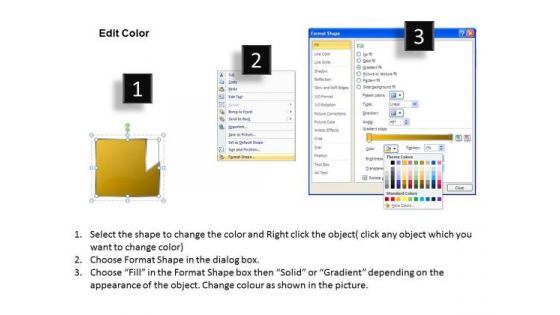 PowerPoint Template Multicolored Sequential Flow Ishikawa Diagram Design