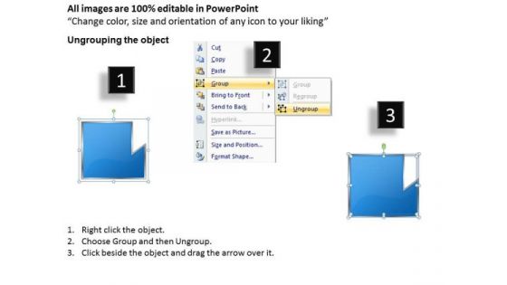 PowerPoint Template Multicolored Sequential Flow Spider Diagram Design