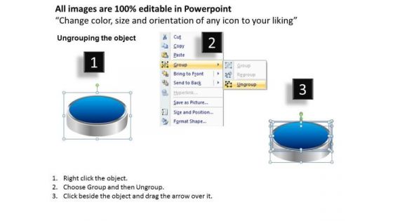 PowerPoint Template Pedestal Platform Business Ppt Slides